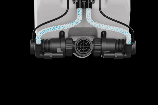 Large flow impeller pump