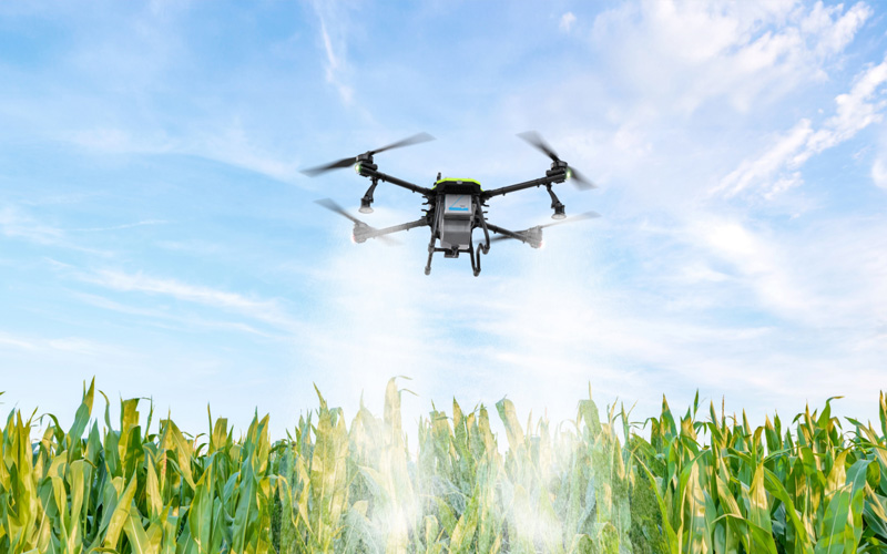 TZX EV Six-Axis Spraying Drones in Agriculture